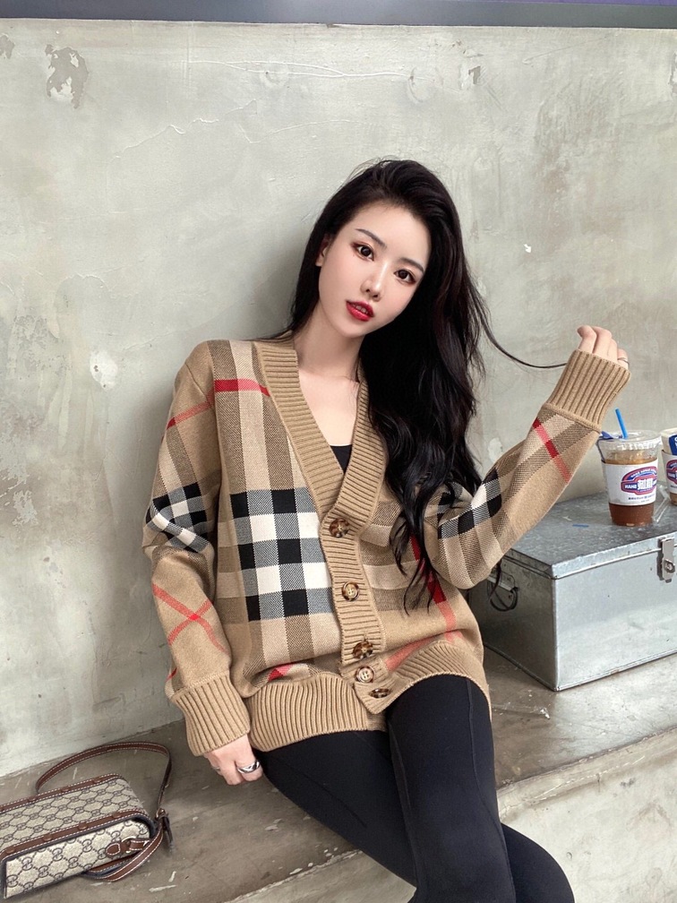 Cardigan Burberry Unisex Stripe Ss2022