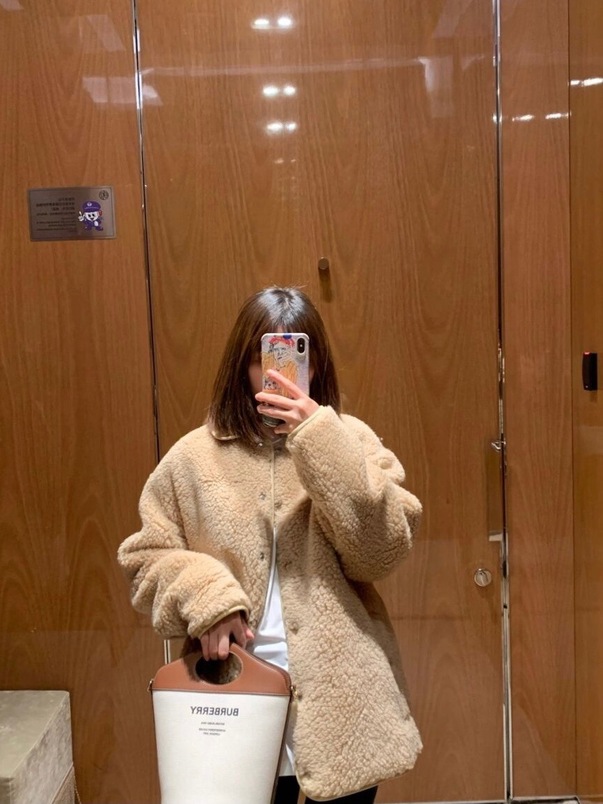 Jacket Fur Wool Women Ss2022
