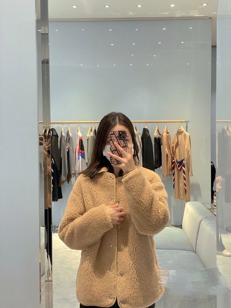 Jacket Fur Wool Women Ss2022