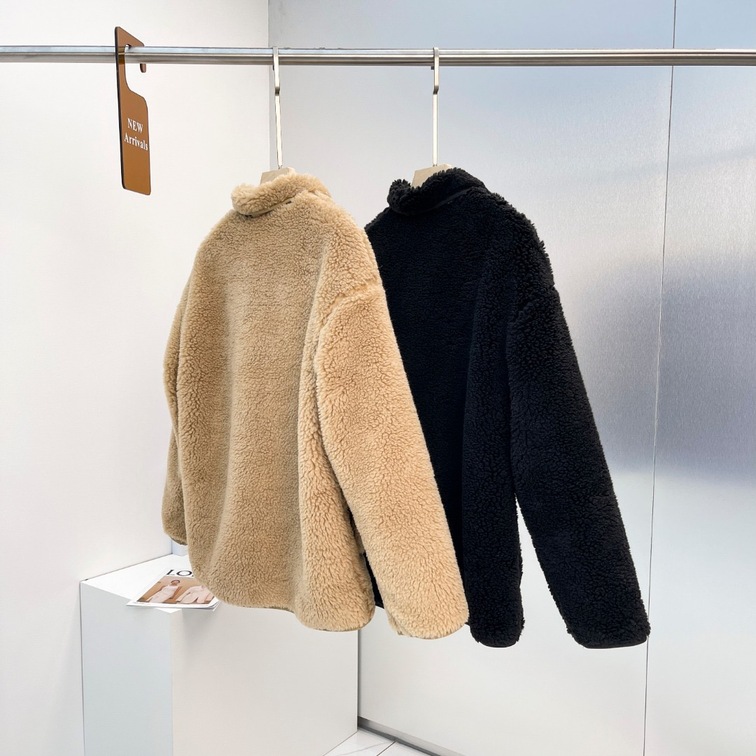 Jacket Fur Wool Women Ss2022