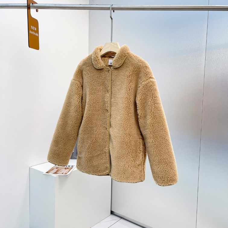 Jacket Fur Wool Women Ss2022