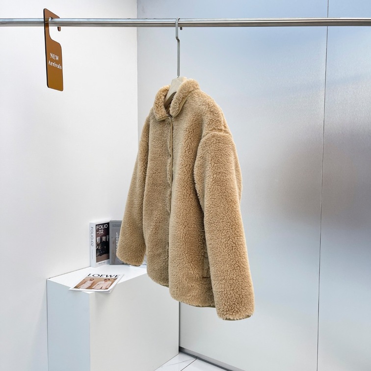 Jacket Fur Wool Women Ss2022