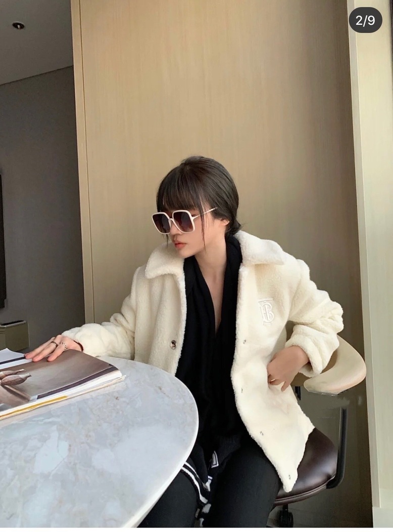 Jacket Women White Wool Ss2022