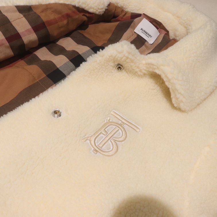Jacket Women White Wool Ss2022
