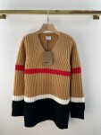Sweaters Burberry Stripe V Neck Ss2022