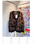 Celine Cardigan Wool Tiger Eyes Ss2022