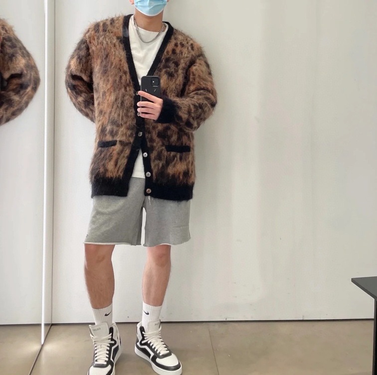 Celine Cardigan Wool Tiger Eyes Ss2022