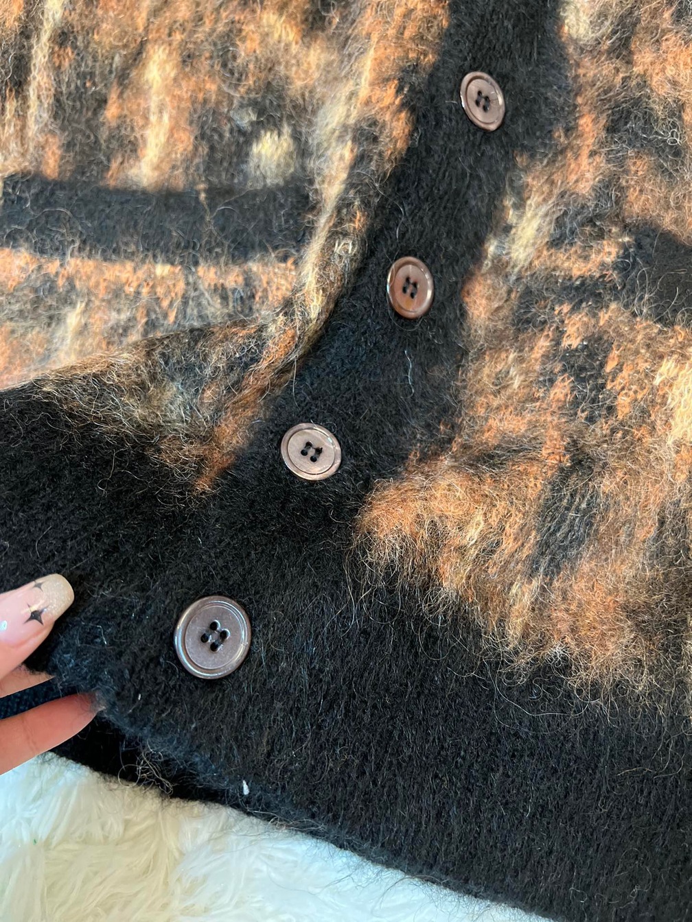 Celine Cardigan Wool Tiger Eyes Ss2022
