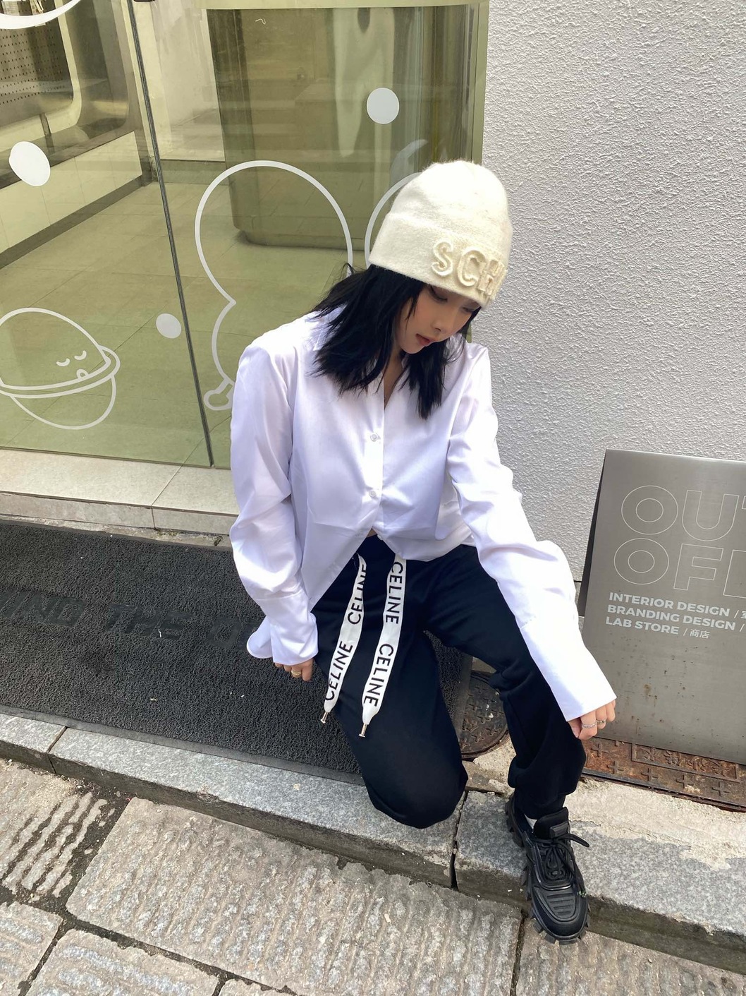 Celine Trousers Pant Logo Ss2022