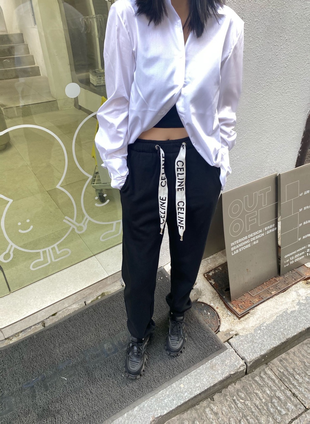 Celine Trousers Pant Logo Ss2022