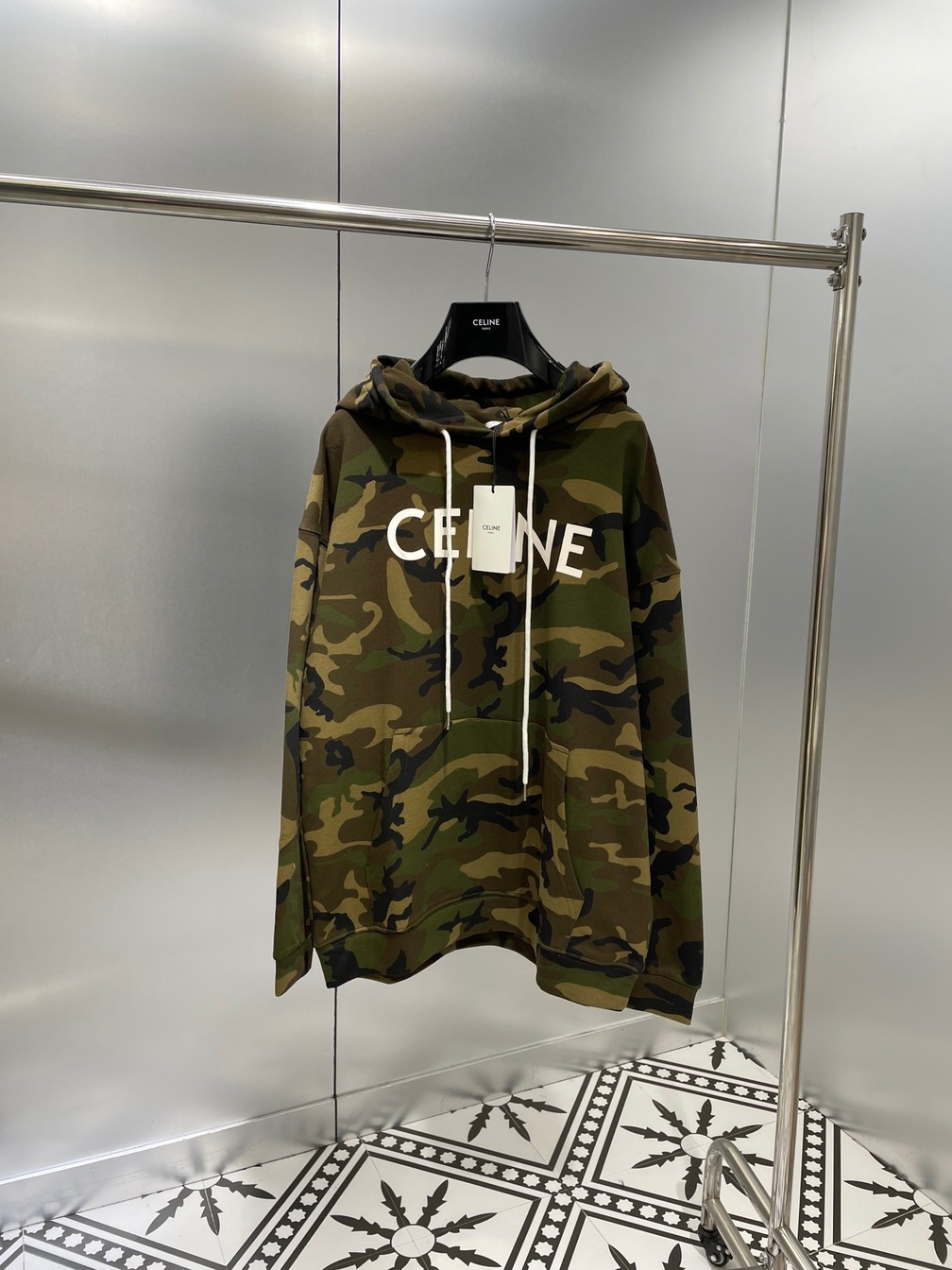 Hoodie Celine Army Ss2022