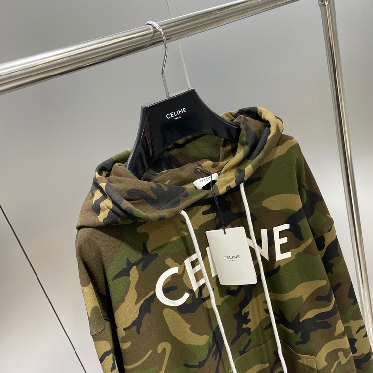 Hoodie Celine Army Ss2022