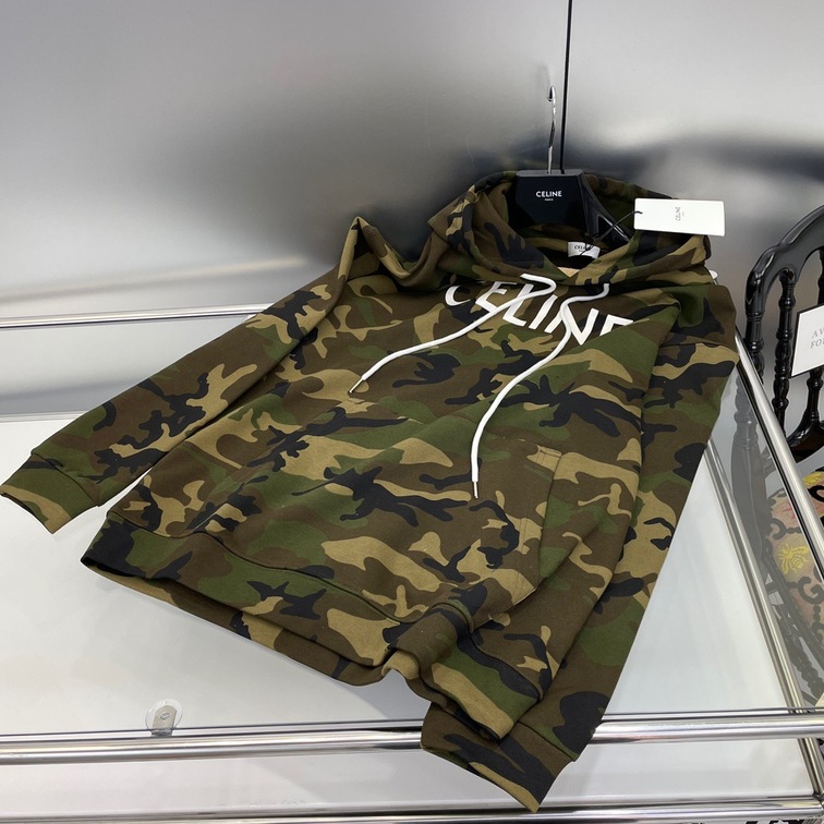 Hoodie Celine Army Ss2022