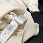 Hoodie Celine Basic Logo White Black Ss2022