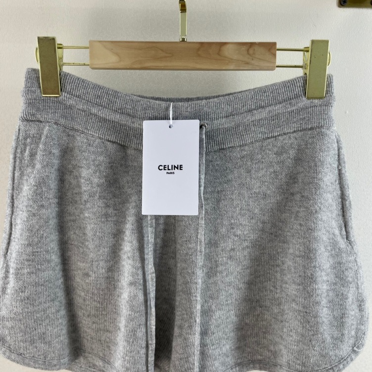 Set Celine Wool Sweaters With Short Ss2022
