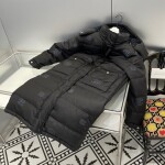 Long Puffer Chanel Flower Blue Ss2022