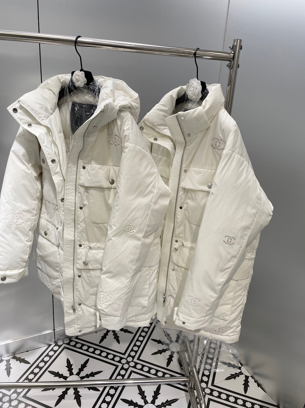 Long Puffer Chanel Jennie Ss2022