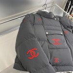 Short Puffer Chanel Red Logo Ss2022