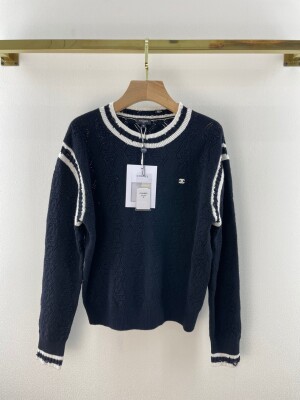 Sweaters Chanel Wool Print Logo Ss2022
