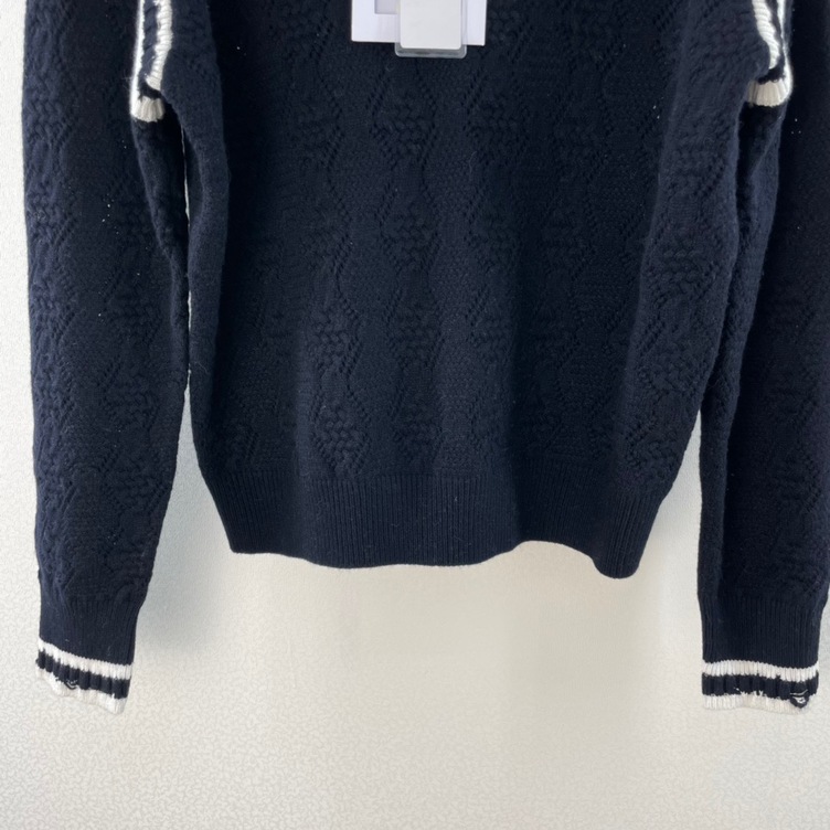 Sweaters Chanel Wool Print Logo Ss2022