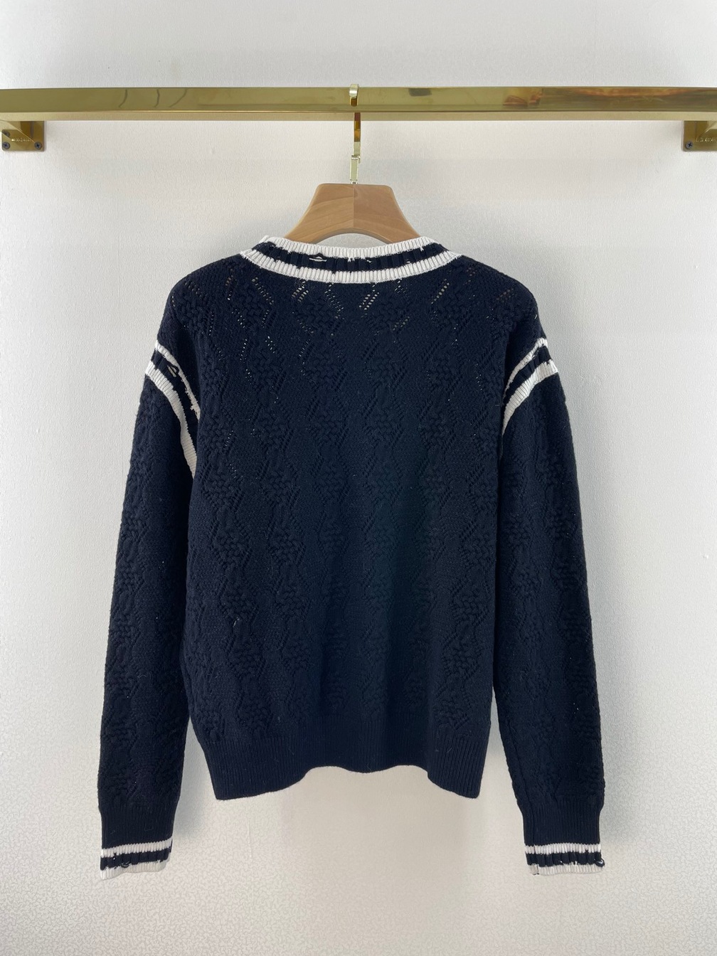 Sweaters Chanel Wool Print Logo Ss2022
