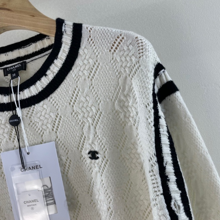 Sweaters Chanel Wool Print Logo Ss2022