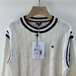 Sweaters Chanel Wool Print Logo Ss2022
