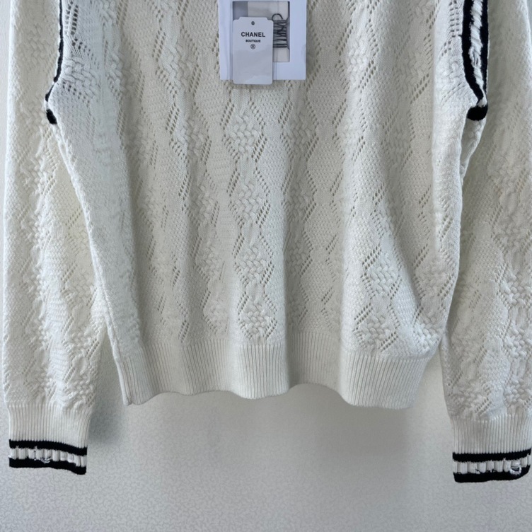 Sweaters Chanel Wool Print Logo Ss2022