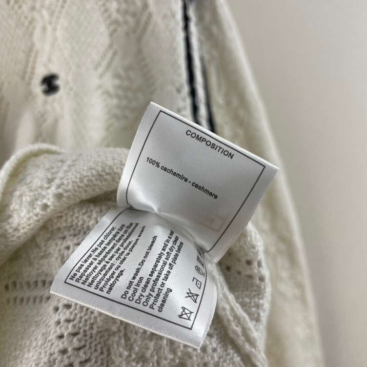 Sweaters Chanel Wool Print Logo Ss2022