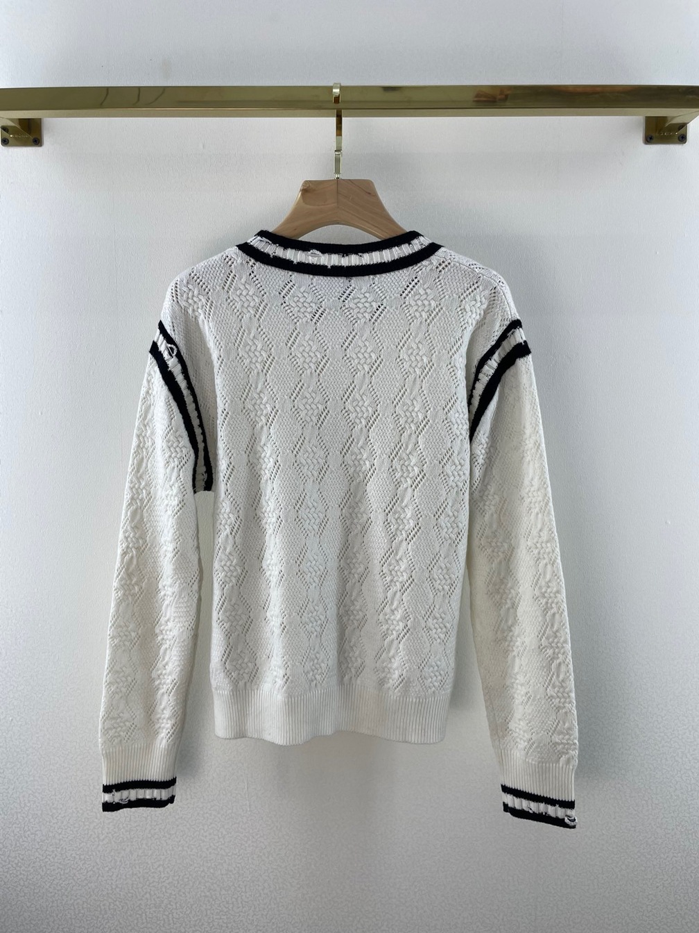 Sweaters Chanel Wool Print Logo Ss2022