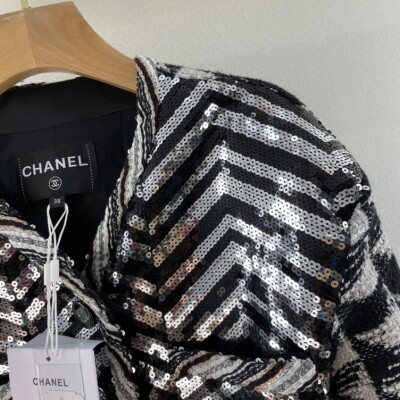 Vest Chanel Tweed Bling Bling Ss2022