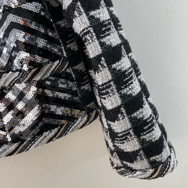 Vest Chanel Tweed Bling Bling Ss2022