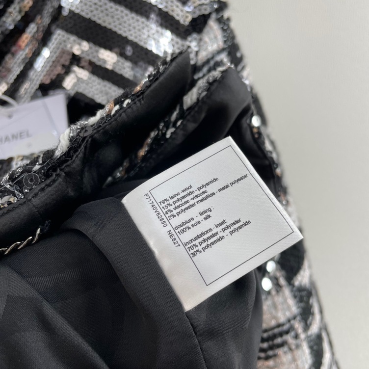 Vest Chanel Tweed Bling Bling Ss2022