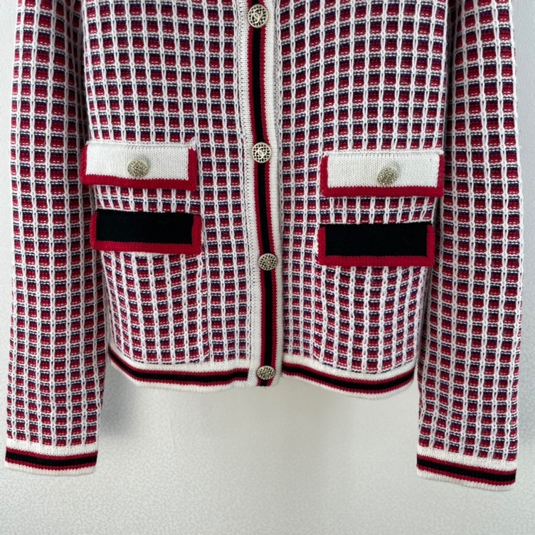 Vest Chanel Tweed Stripe Ss2022