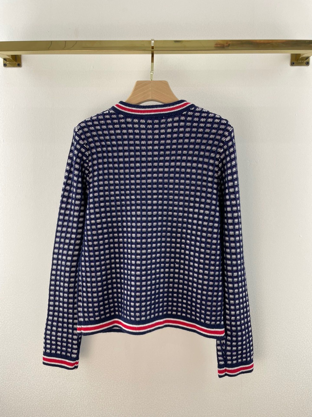 Vest Chanel Tweed Stripe Ss2022