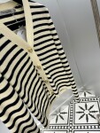 Cardigan Dior Woman Croptop Stripe Ss2022