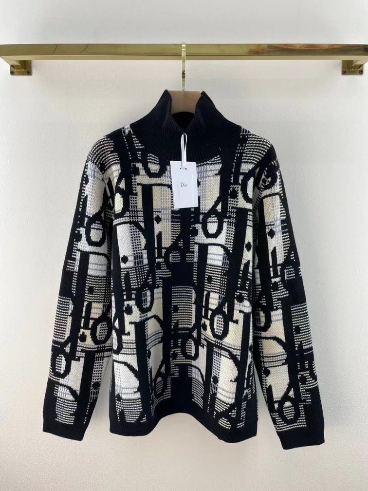 Sweaters High Neck Wool Dior Ss2022