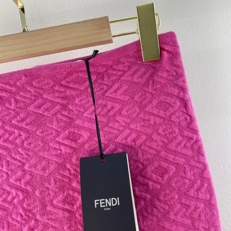 Skirt Fendi Kaligraphy Ss2022
