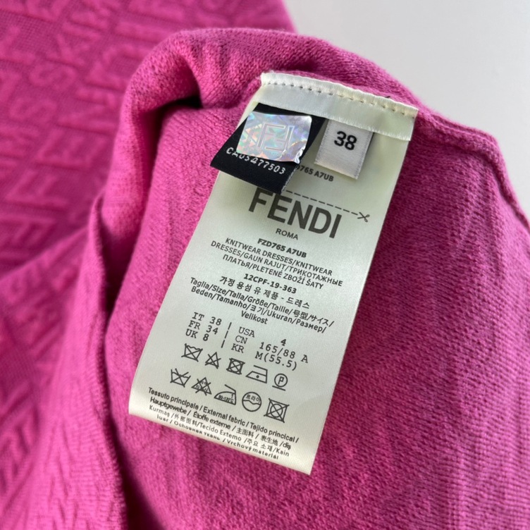 Skirt Fendi Kaligraphy Ss2022