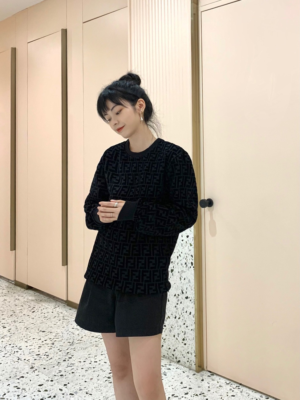 Sweaters Fendi Logo Ss2022