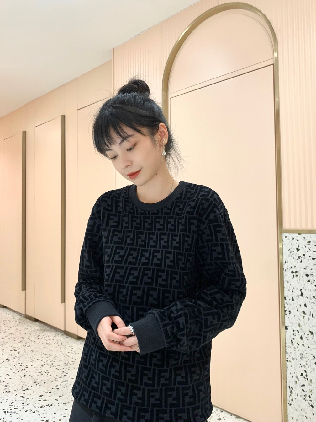 Sweaters Fendi Logo Ss2022