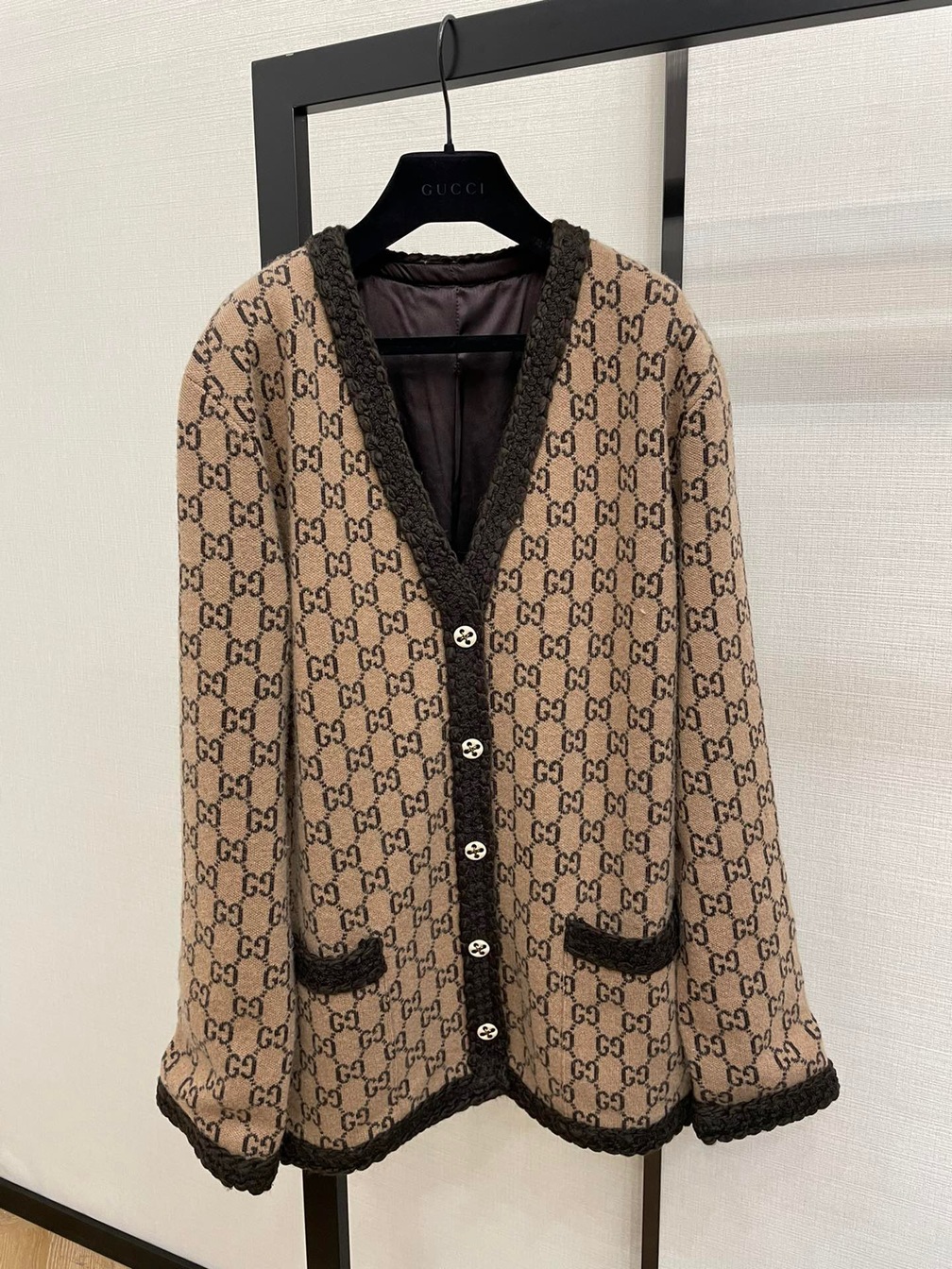 Cardigan Double G Gucci Ss2022