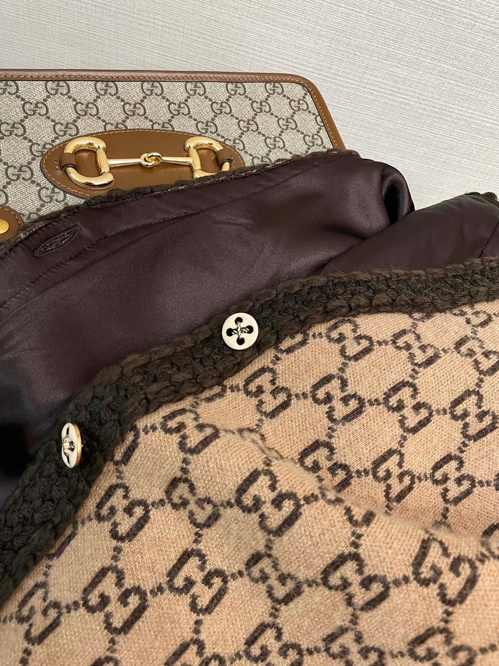 Cardigan Double G Gucci Ss2022
