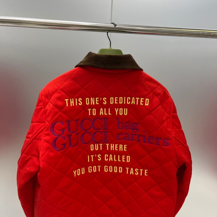 Gucci Jacket Fur Bag Carries 100 Ss2022