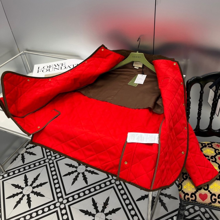 Gucci Jacket Fur Bag Carries 100 Ss2022