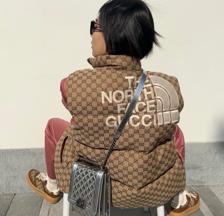 Guccixthe North Face Puffer Ss2022