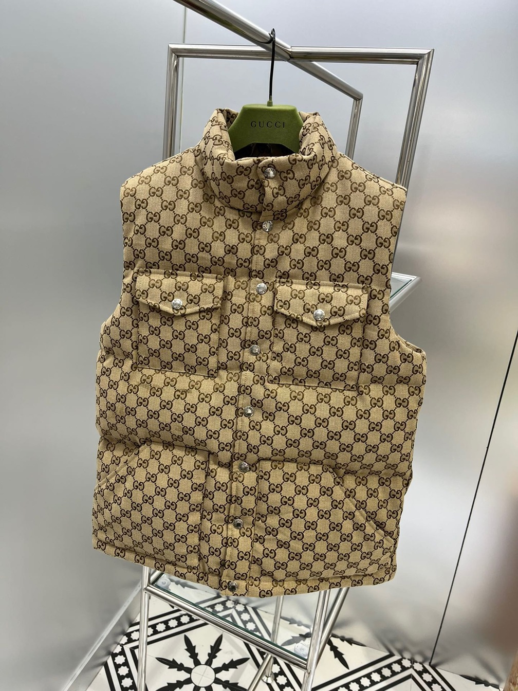 Guccixthe North Face Puffer Ss2022