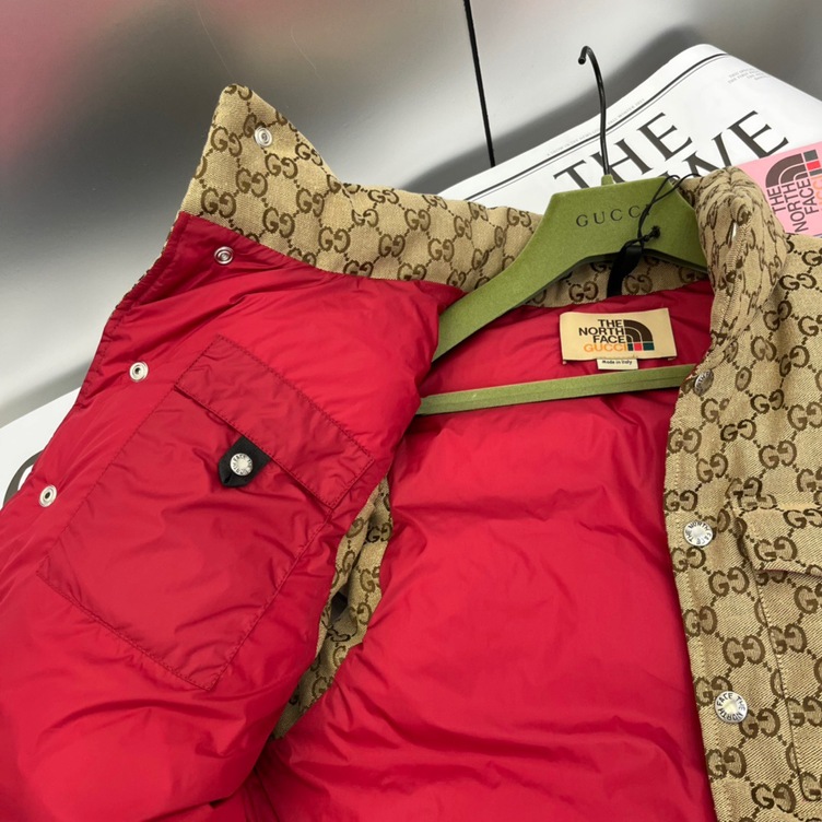 Guccixthe North Face Puffer Ss2022