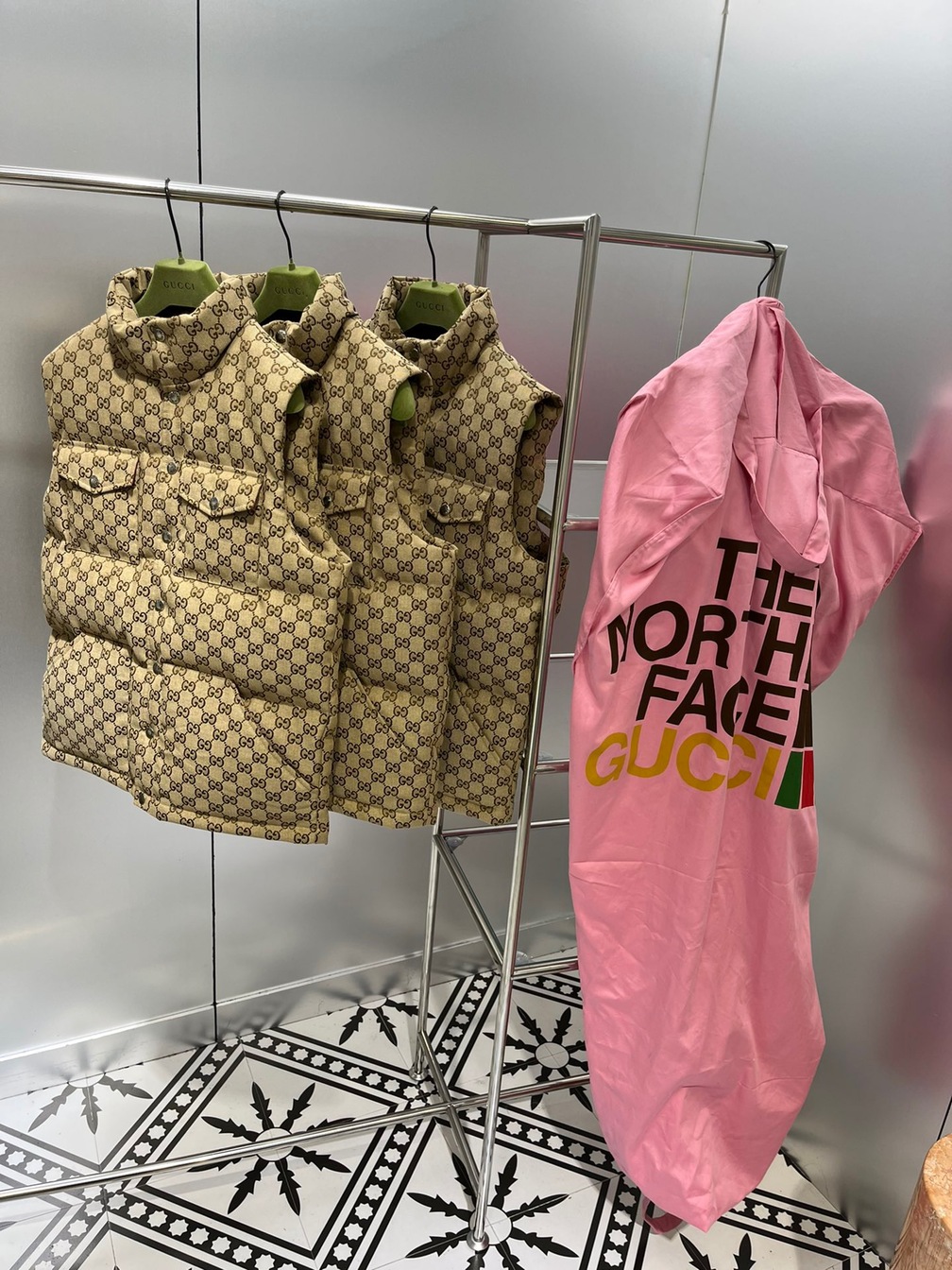Guccixthe North Face Puffer Ss2022