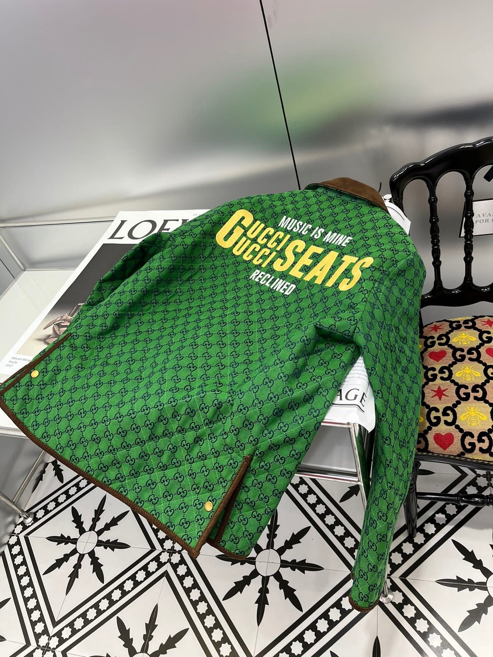 Jacket Gucci Fur Seats Ss2022